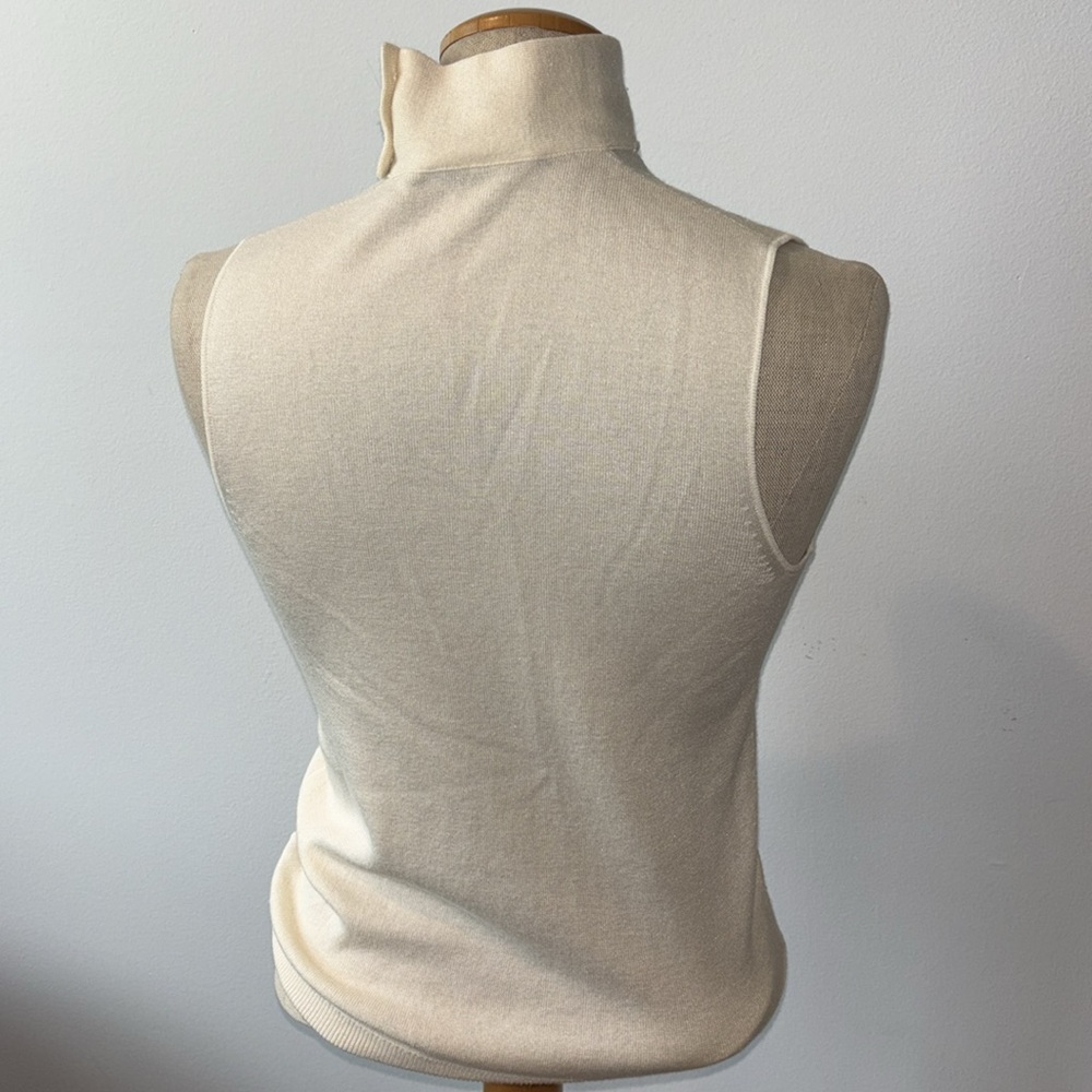 Theory silk blend top small petite - Picture 2 of 4